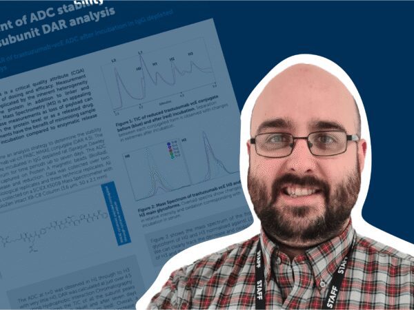 Measurement of ADC stability in serum via subunit DAR analysis