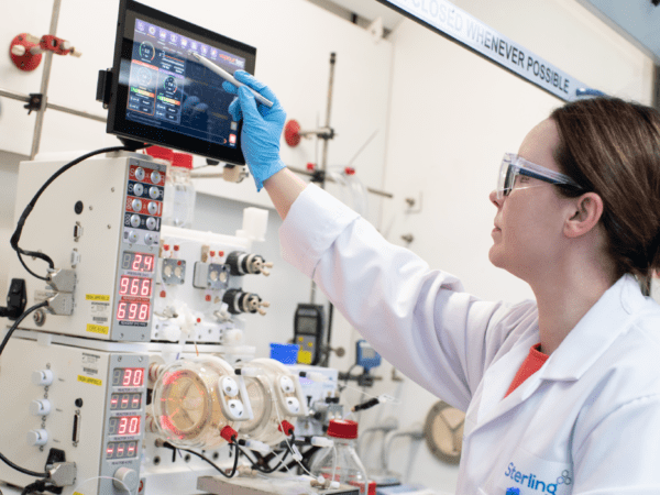 Flow chemistry at Radiofilum